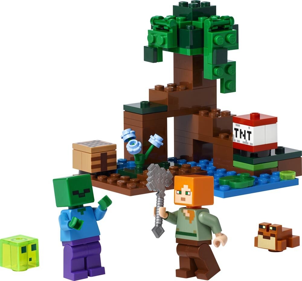 LEGO Minecraft - Träskäventyret 7+