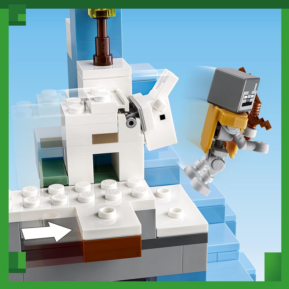 LEGO Minecraft - De frostiga bergen 8+