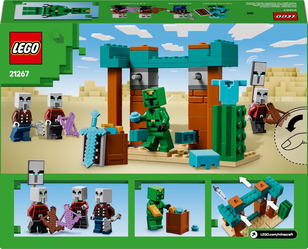 LEGO Minecraft - Fybornas ökenpatrull 7+