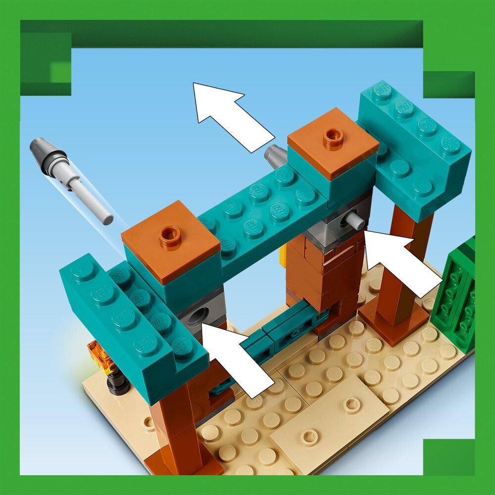 LEGO Minecraft - Fybornas ökenpatrull 7+