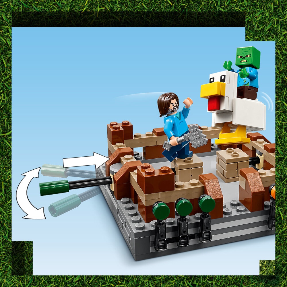 LEGO Minecraft - Skogsherrgårdens stridsring 10+