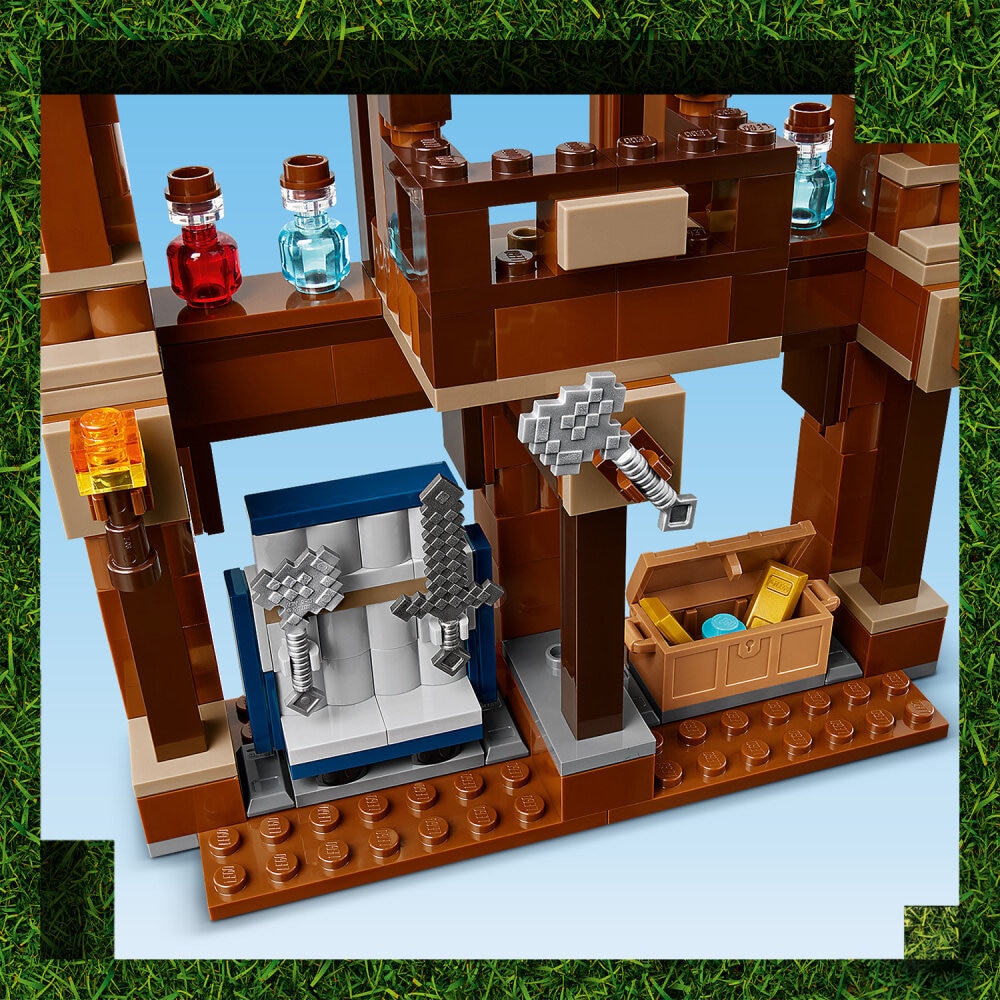LEGO Minecraft - Skogsherrgårdens stridsring 10+