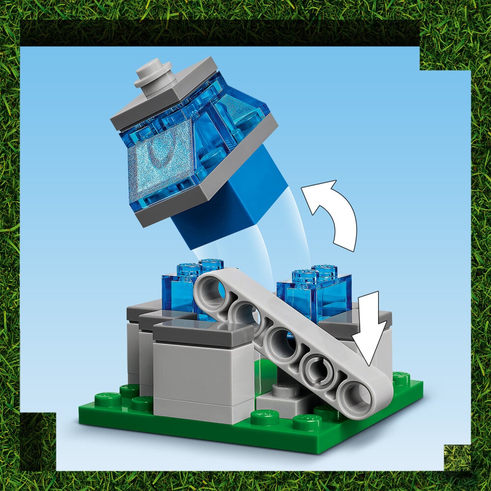 LEGO Minecraft - Byanfall med gastballong 10+