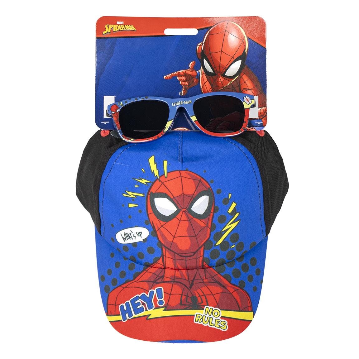 Spiderman - Keps och solglasögon till barn