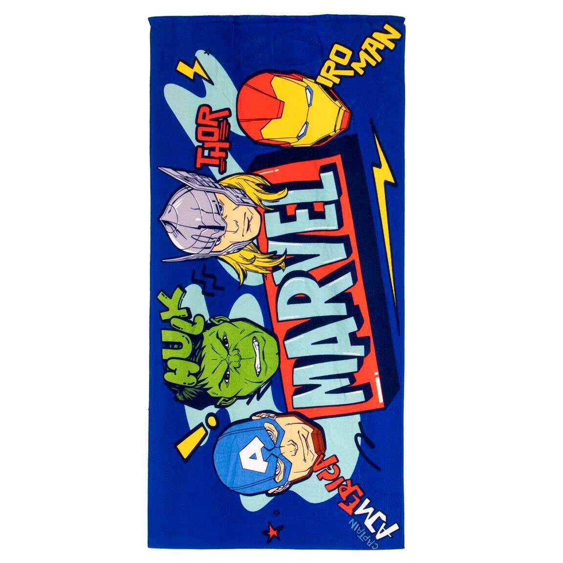 Avengers - Set med badhanduk och simglasögon