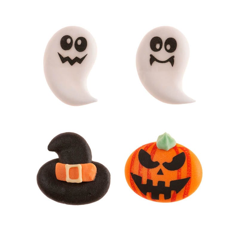 Sockerdekorationer Halloween 12-pack