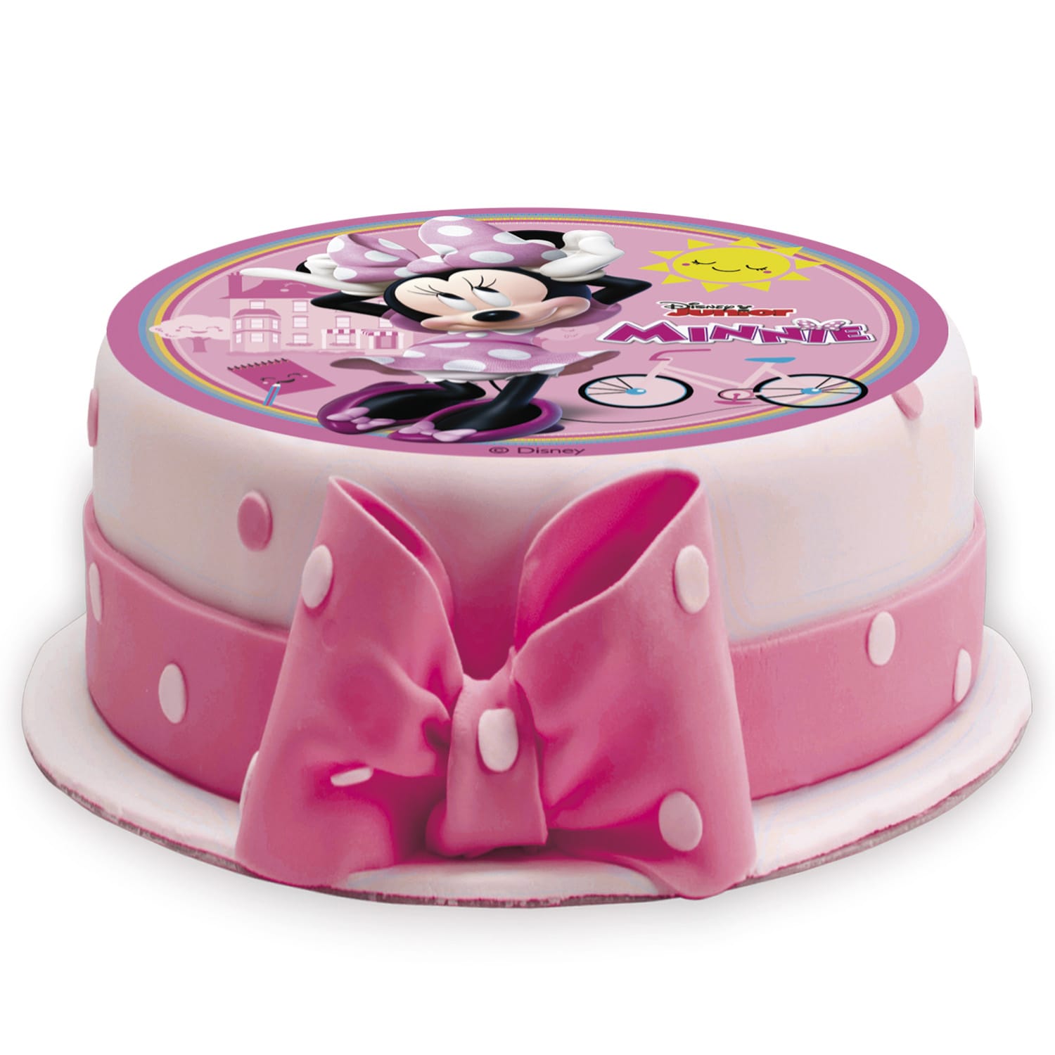 Tårtbild Mimmi Pigg - Sockerpasta 15,5 cm