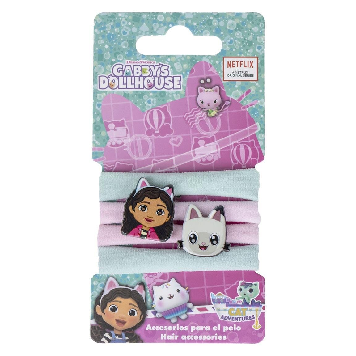 Gabby's Dollhouse - Hårsnoddar 4-pack