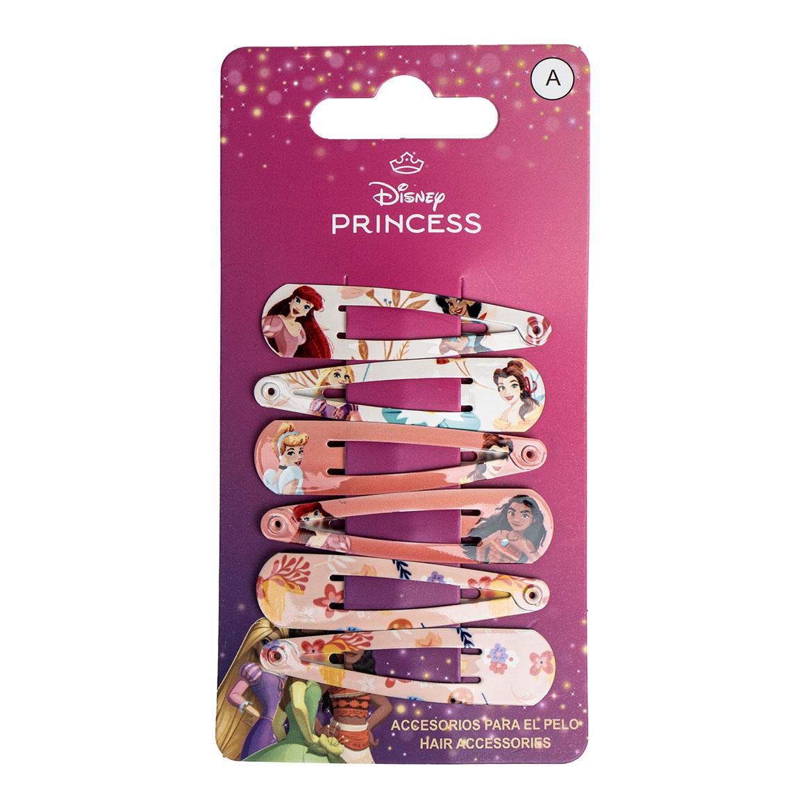 Disney Prinsessor - Hårspännen 6-pack