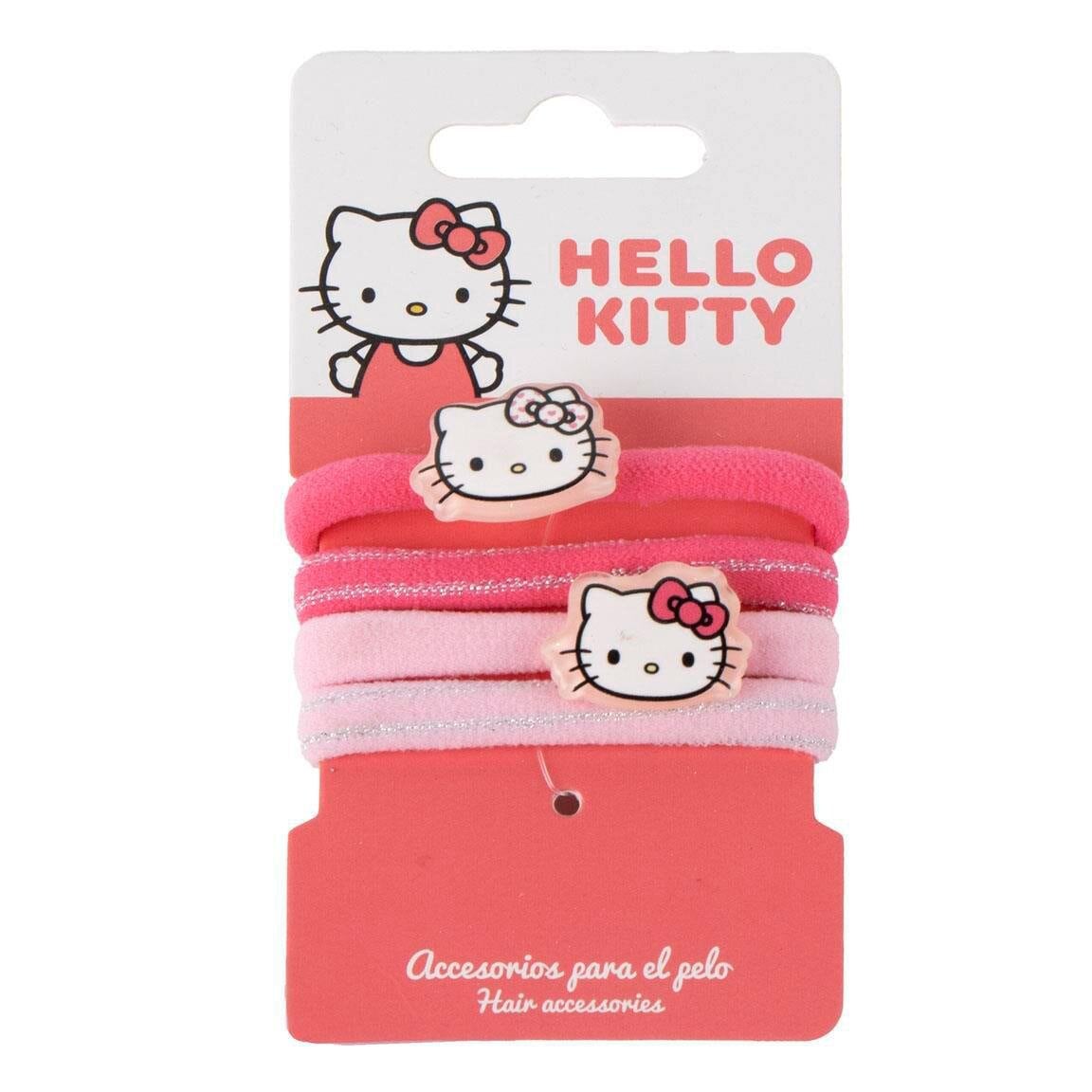 Hello Kitty Hårsnoddar 4-pack