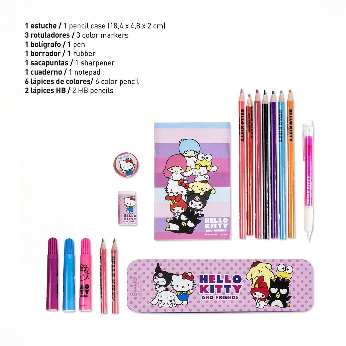 Hello Kitty Rit & Målarset