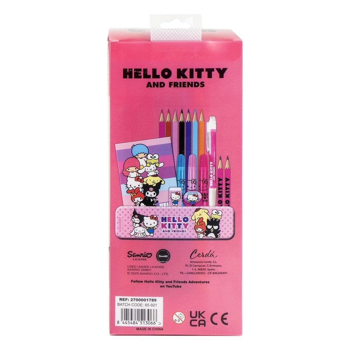 Hello Kitty Rit & Målarset