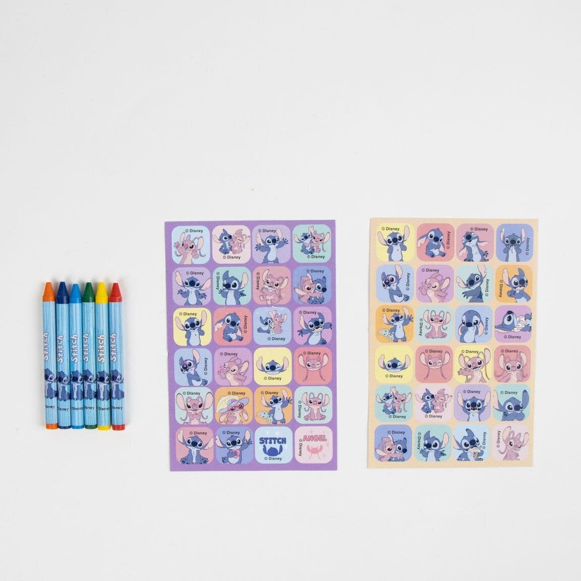 Stitch Målarset med klistermärken