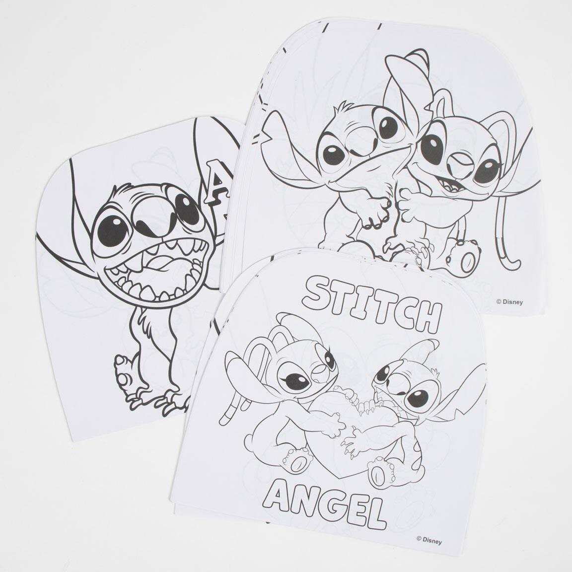 Stitch Målarset med klistermärken