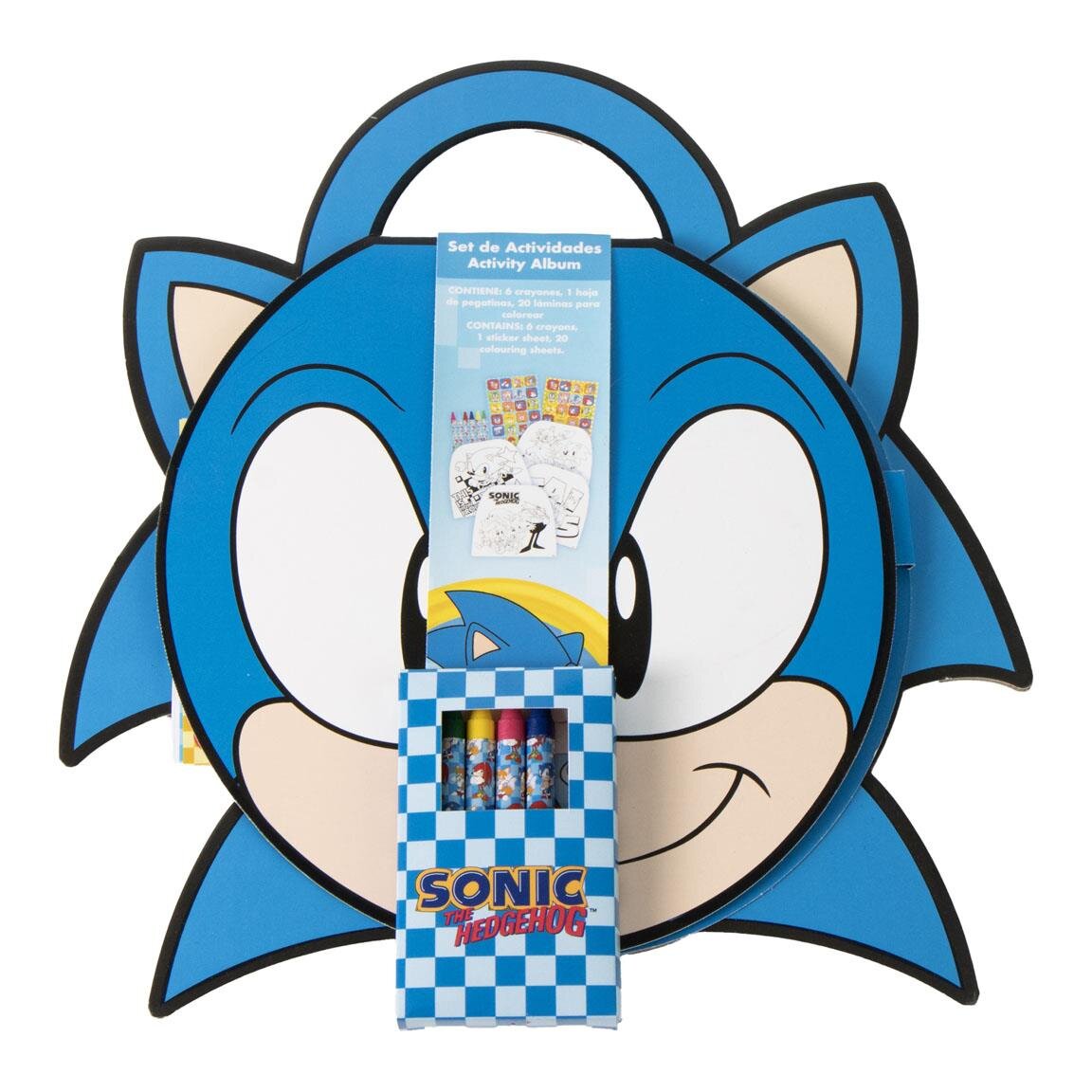 Sonic Målarset med klistermärken