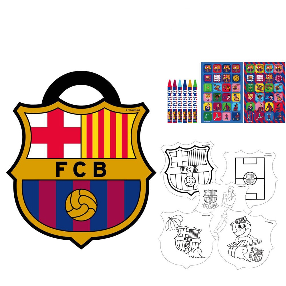 FC Barcelona Målarset med klistermärken