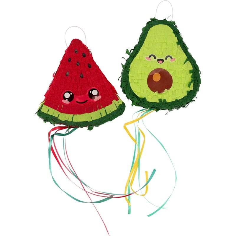 Mini Piñatas Kawaii Avocado & Melon