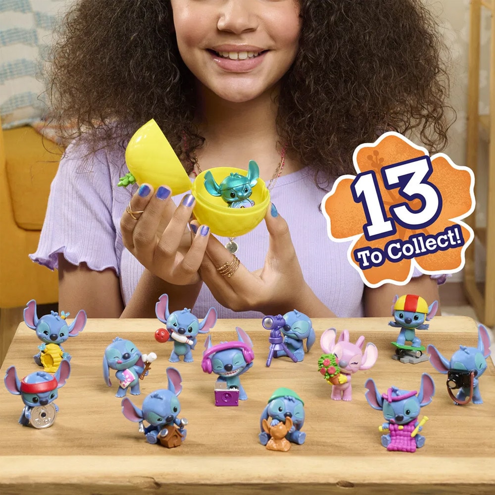 Stitch överraskningsägg med samlarfigur