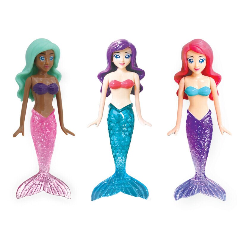 Dykarleksak Glittrande Sjöjungfru 3-pack