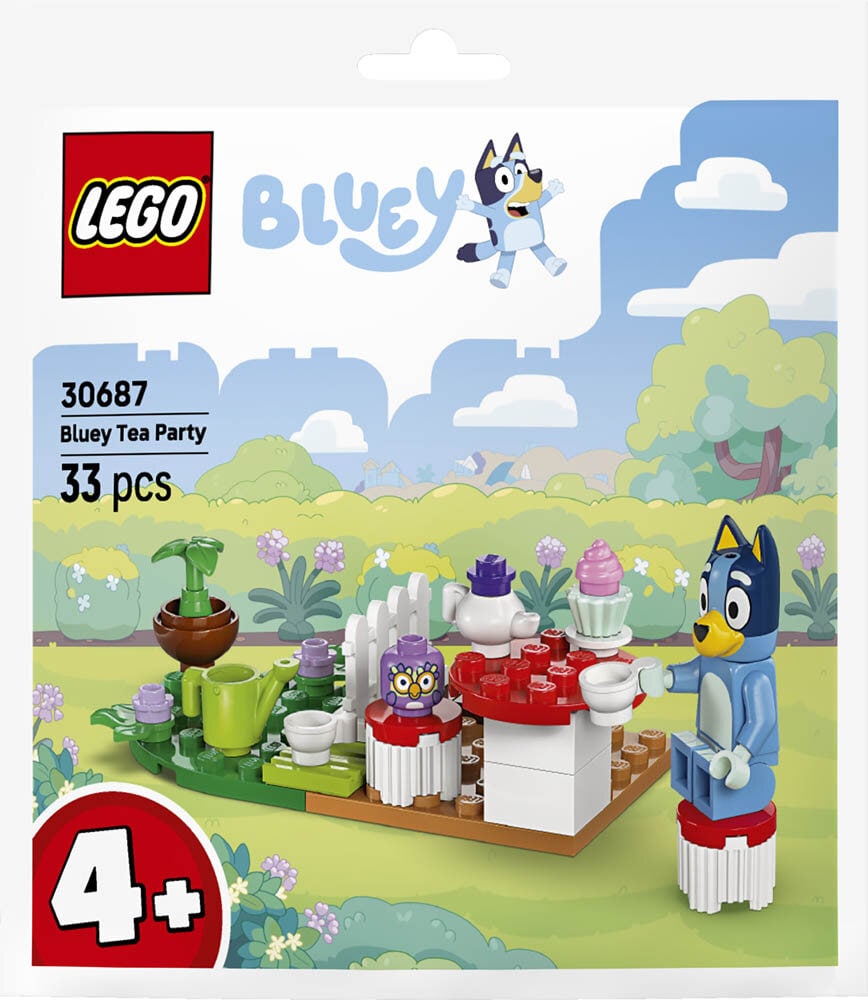 LEGO Bluey - Blueys tebjudning 4+