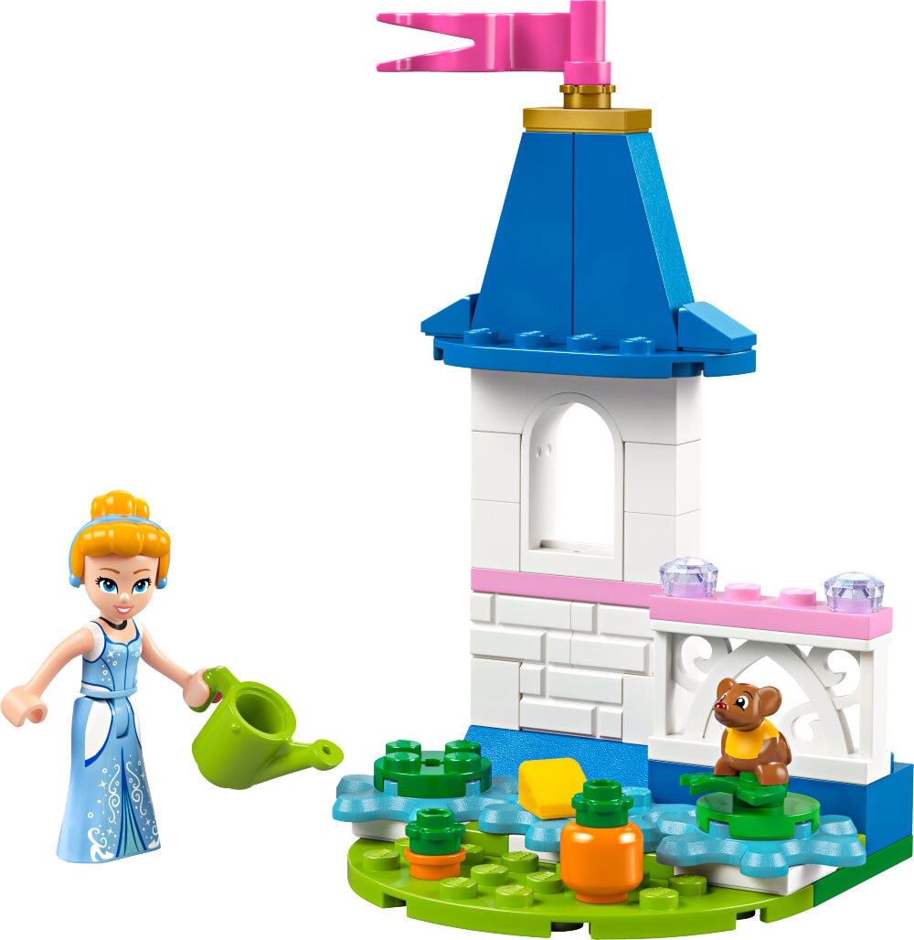 LEGO Disney - Askungens miniträdgårdsslott 5+