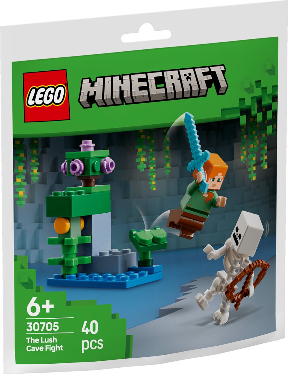 LEGO Minecraft - Striden i den frodiga grottan 6+