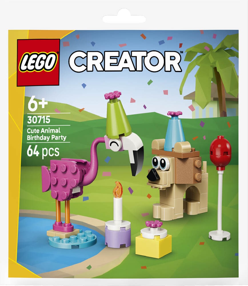 LEGO Creator - Födelsedagskalas med söta djur 6+