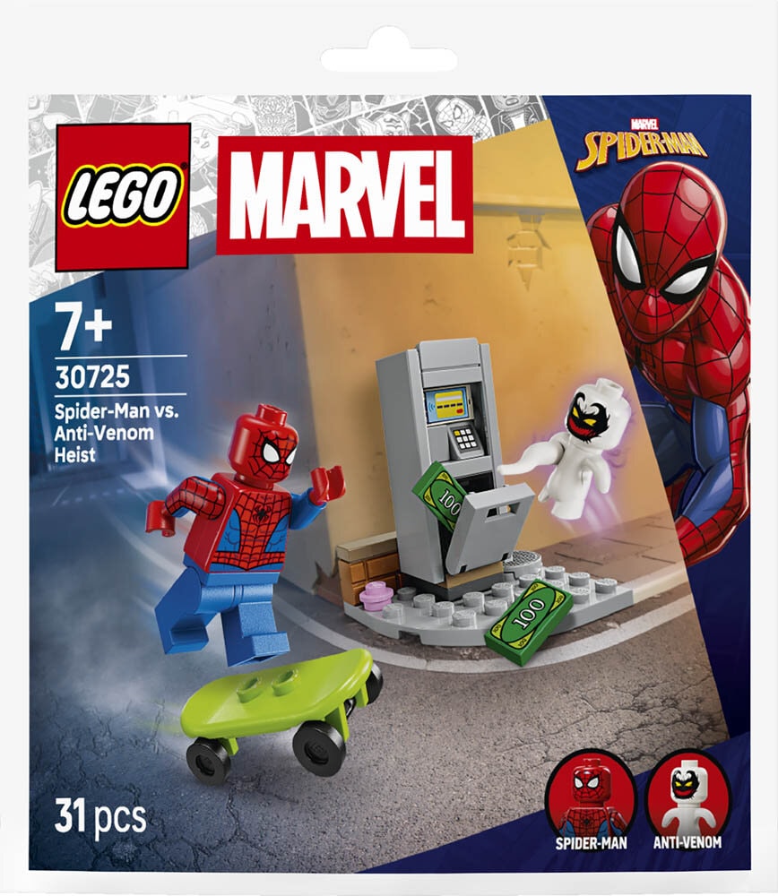 LEGO Spiderman - Spiderman mot anti-Venom rån 7+