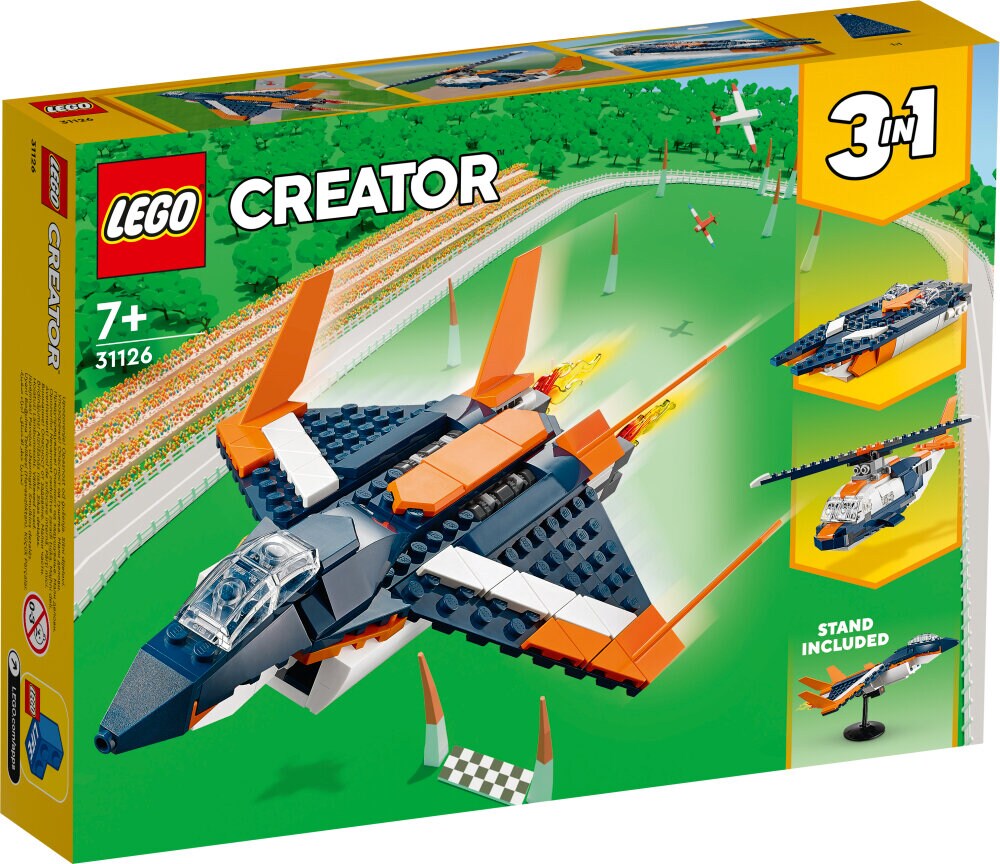 LEGO Creator - Överljudsjetplan 7+