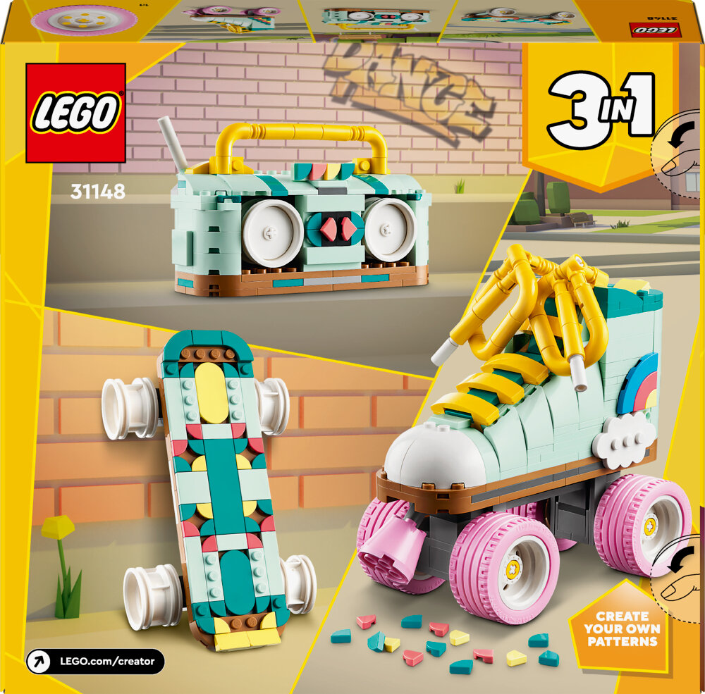 LEGO Creator - Retrorullskridsko 8+