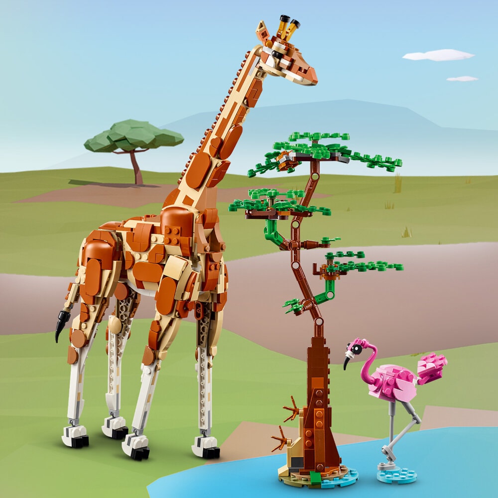 LEGO Creator - Vilda safaridjur 9+