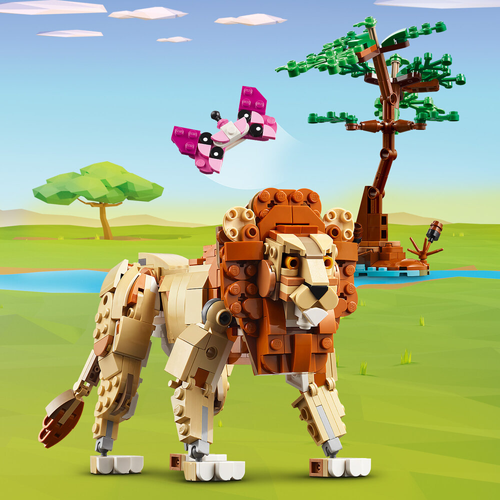 LEGO Creator - Vilda safaridjur 9+