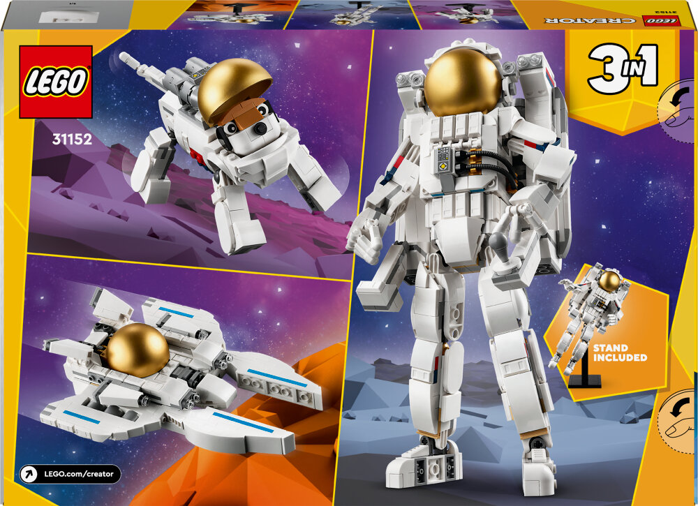 LEGO Creator - Rymdastronaut 9+