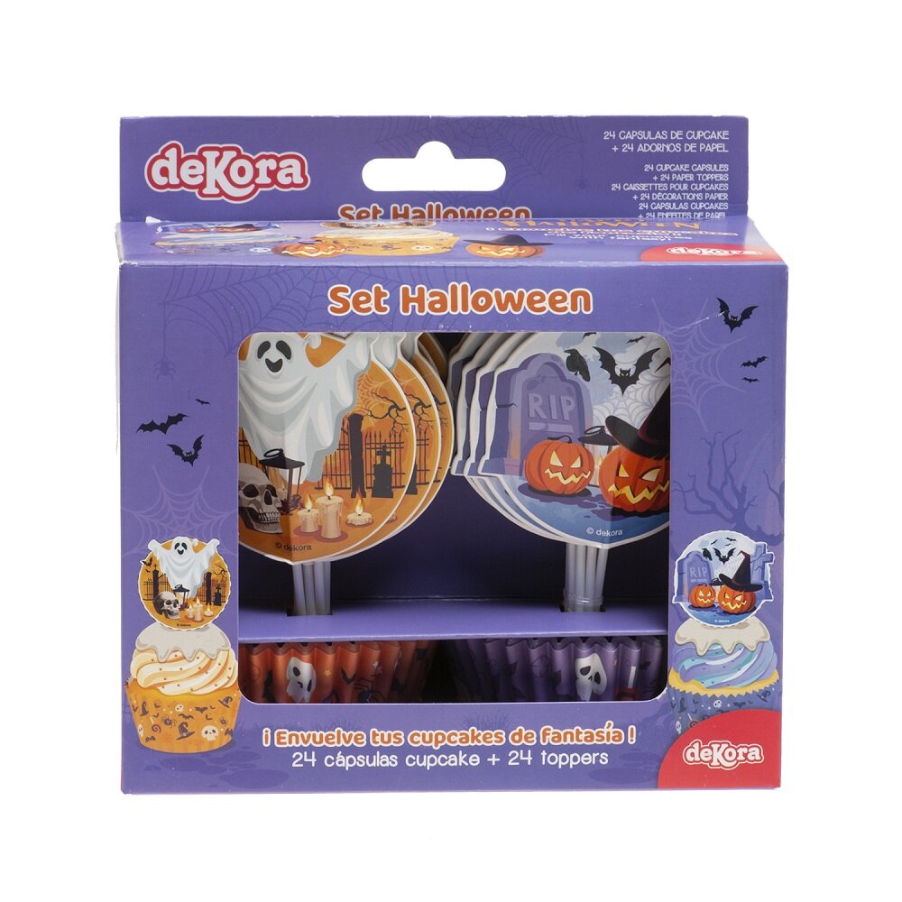 Halloween Muffinsset 48 delar