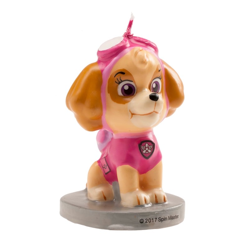 Paw Patrol - Skye Tårtljus 3D 7 cm