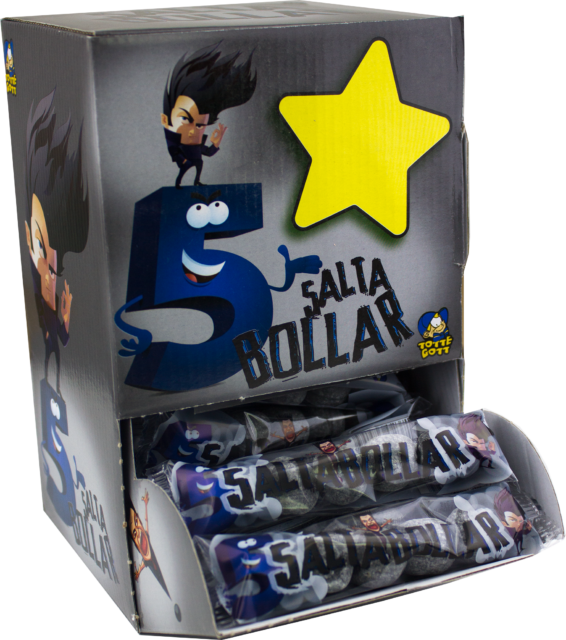 Salta lakrisbollar 5-pack (styckvis)