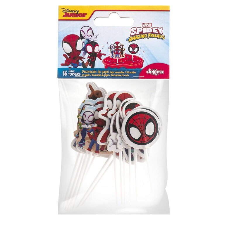 Spidey - Cake Toppers 16-pack