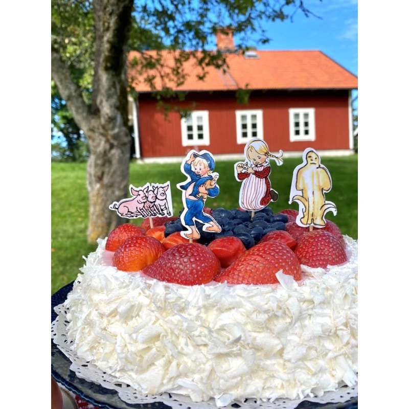 Emil i Lönneberga - Cake Toppers 8-pack