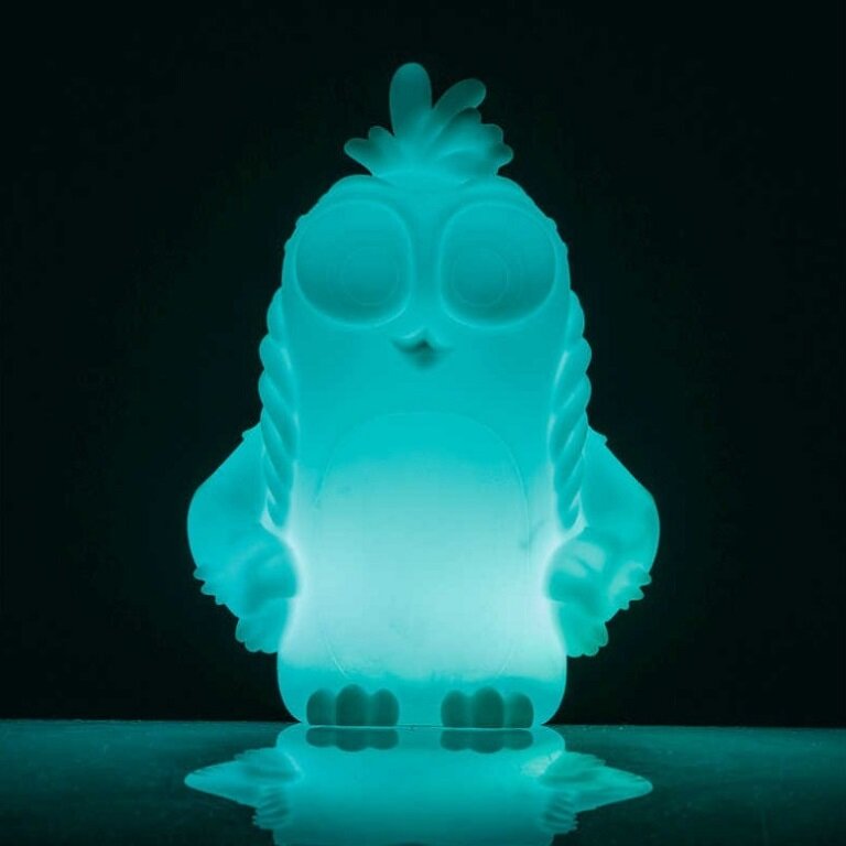 Angry Birds Silver - Färgskiftande Nattlampa