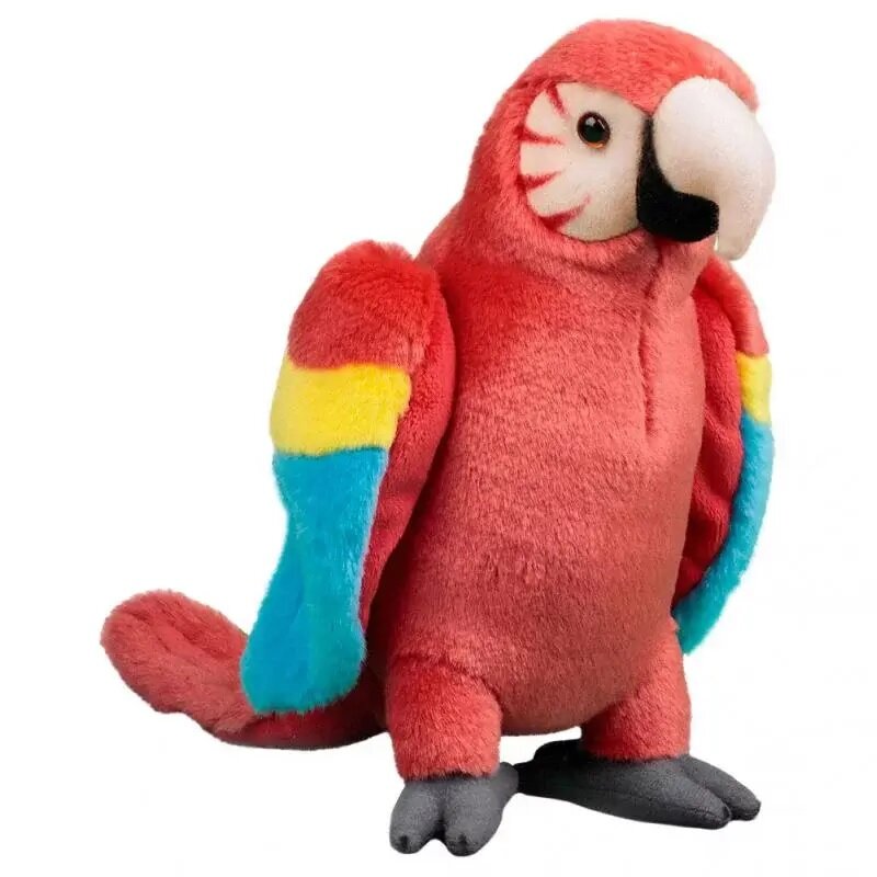 Animigos World of Nature Röd Macaw 24 cm