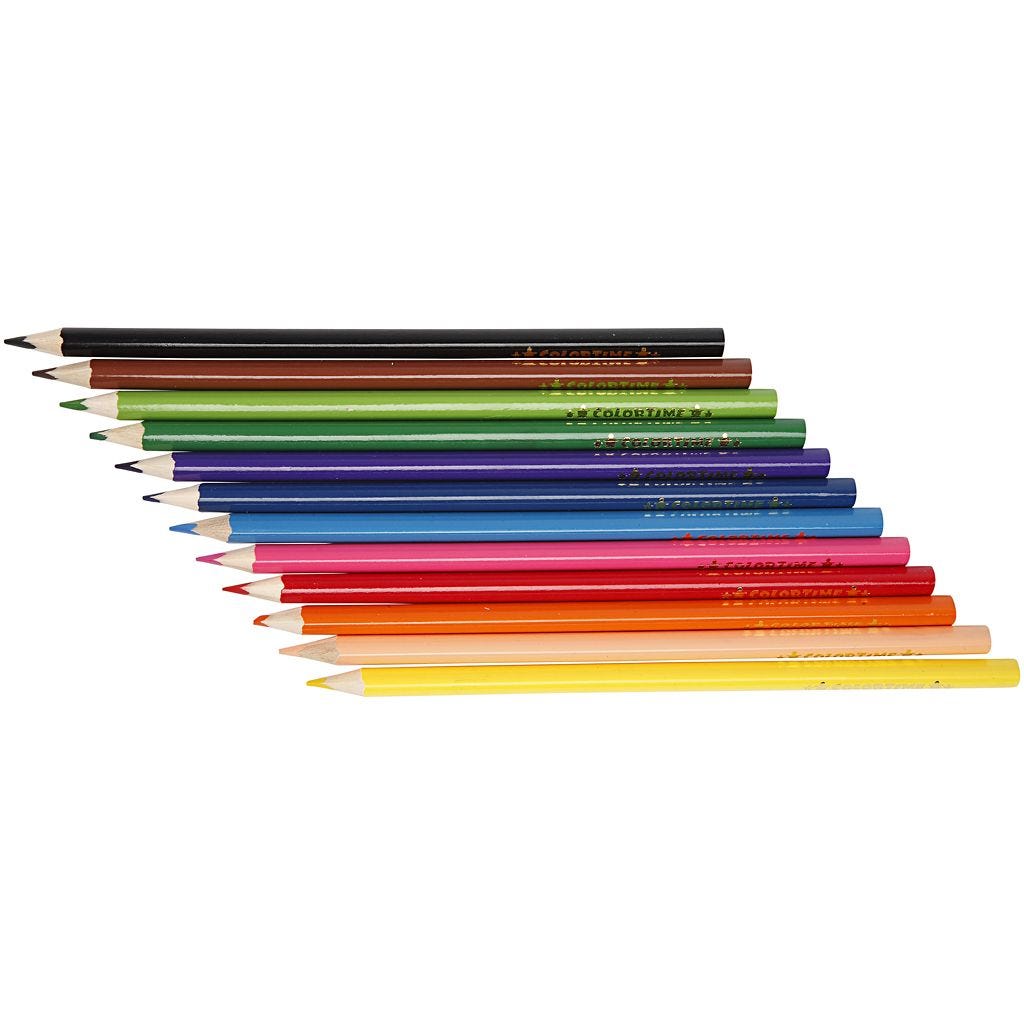 Colortime, Färgpennor 12-pack