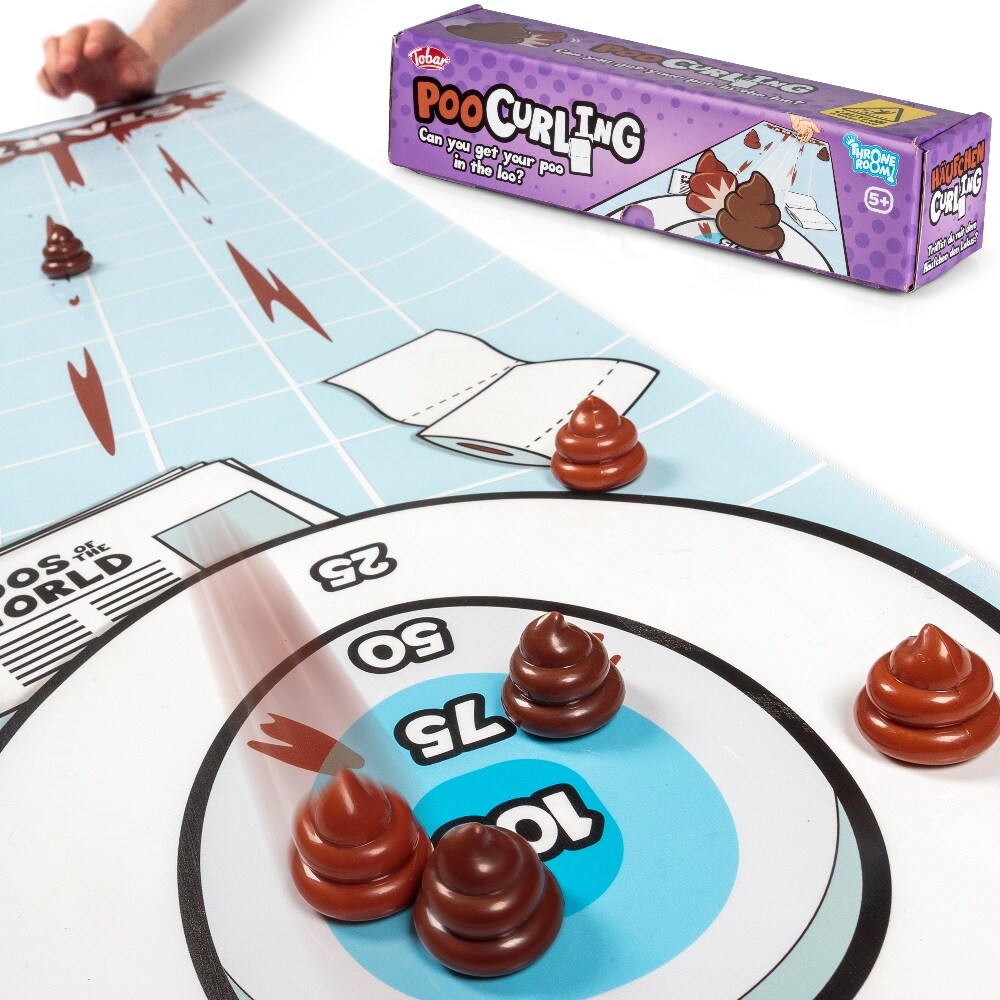 Sällskapsspel - Poo Curling