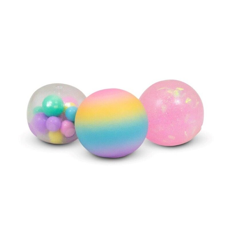 Enhörning Squeeze bollar 3-pack
