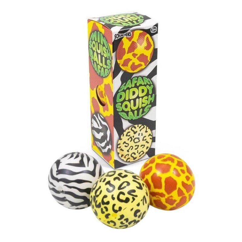 Safari Squeeze bollar 3-pack