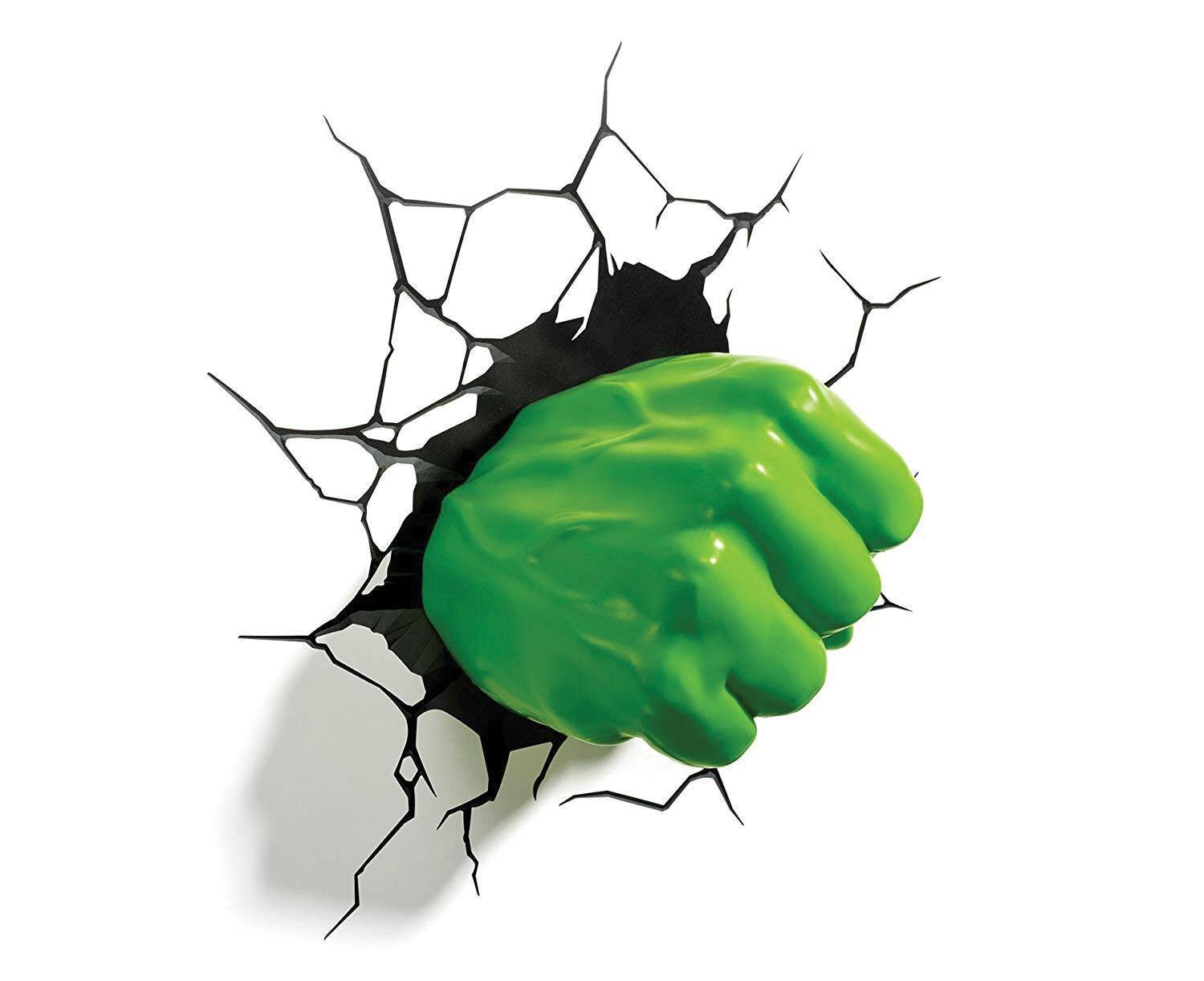 Marvel Avengers - 3D Lampa Hulk Fist