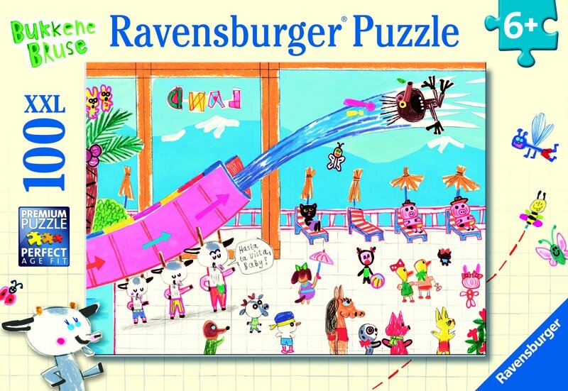 Ravensburger Pussel - Bockarna Bruse 100 bitar