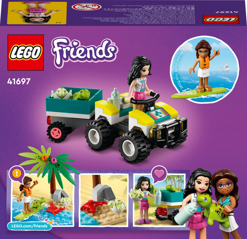 LEGO Friends - Fordon för sköldpaddsräddning 6+