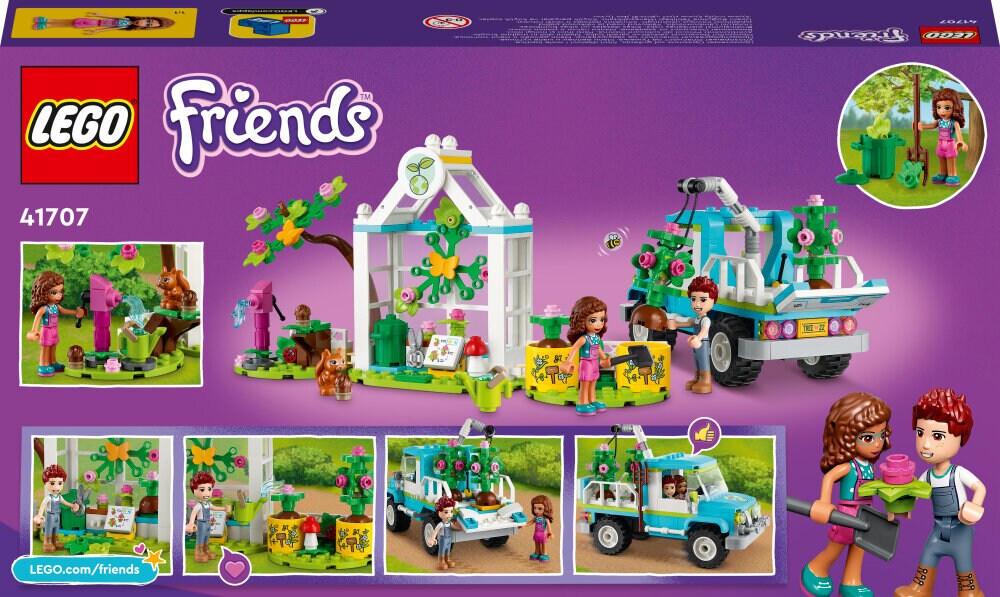 LEGO Friends - Trädplanteringsfordon 6+