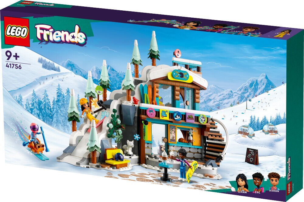 LEGO Friends - Skidbacke och vinterkafé 9+