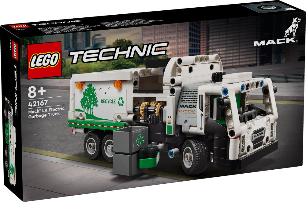 LEGO Technic - Mack LR Eletric sopbil 8+
